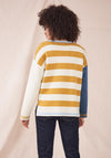 White Stuff Eimear Colour Block Reversible Cardigan, Multi