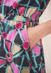 White Stuff Maeva Midi Dress, Purple Multi