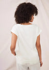 White Stuff Carmella Embroidered Top, White Multi