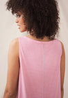 White Stuff Ezra Cotton Vest Top, Pink