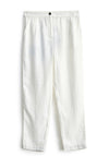 White Stuff Maddie Slim Linen Trousers, White