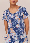 White Stuff Selina Fairtrade Shift Dress, Blue Multi