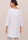 White Stuff Bailey Embroidered Linen Tunic, White