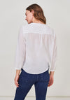 White Stuff Karla Embroidered Blouse, White