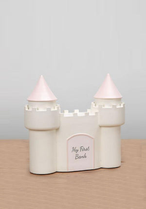 Celebrations Pink Castle Money Box