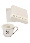 Widdop Bambino by Juliana Baby's Cup Ornament, Silver Plated