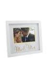 Always and Forever Mr and Mrs Horizontal Photo Frame, 6” x 4”