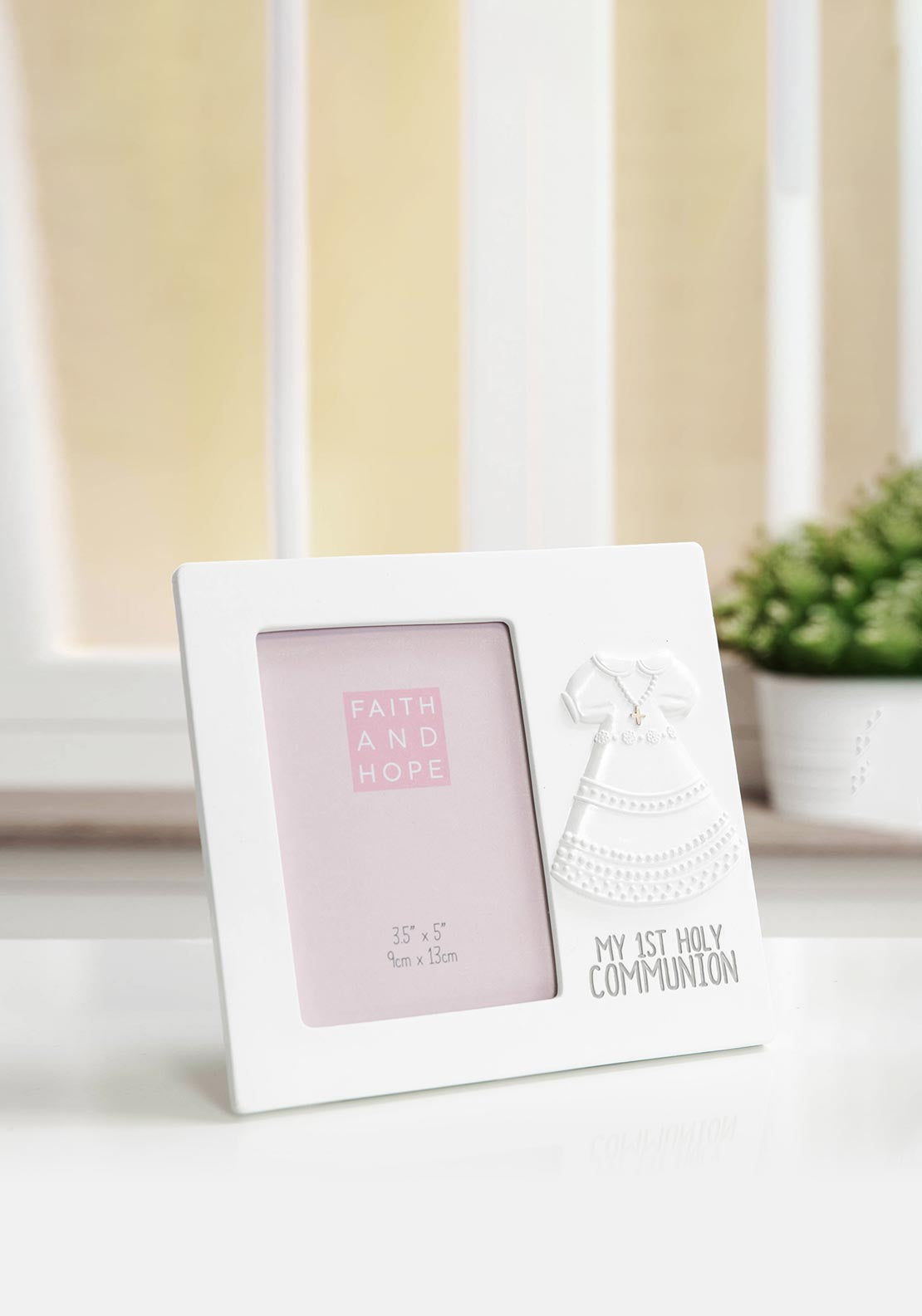 Widdop Faith & Hope My Communion Dress Photo Frame, 3.5x5