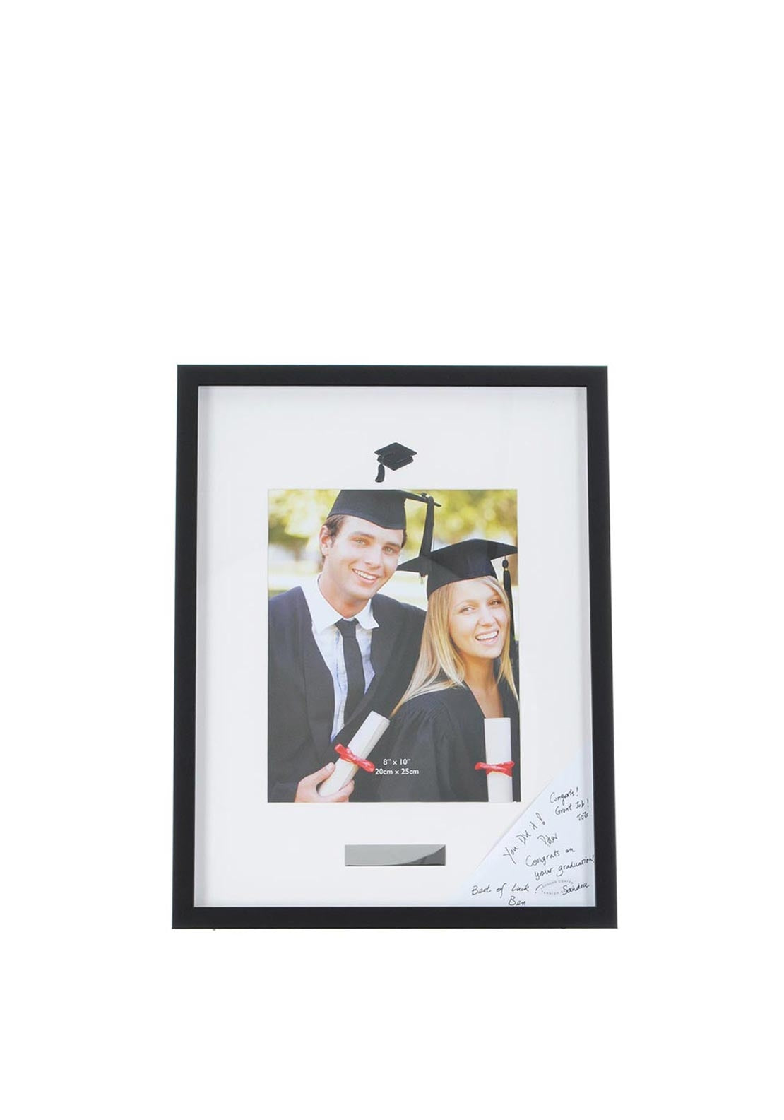 Widdop Portafoto 'Graduation' Per Foto 10x15 Cm - Idea Regalo Di Laurea In Scatola Regalo