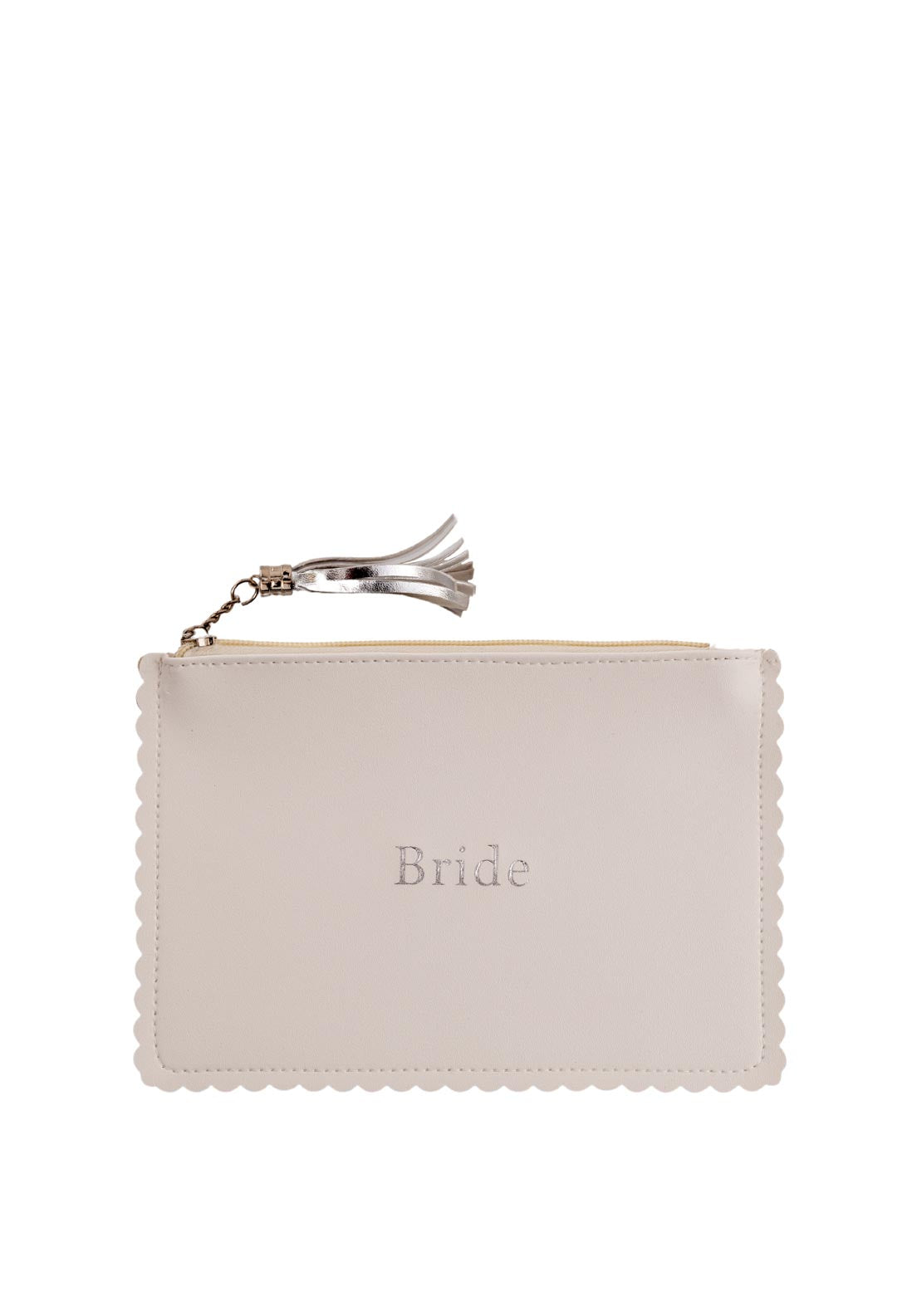 Widdop & Co Bride Clutch Bag, White
