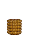 Fern Cottage Interiors Small Ochre Bubble Planter Amber