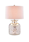 WJ Sampson Mercury Glass Table Lamp, 66cm