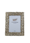 WJ Sampson Champagne Lattice Photo Frame, 5 x 7