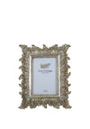 WJ Sampson Champagne Feathered Photo Frame, 4 x 6
