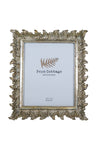 WJ Sampson Champagne Feathered Photo Frame, 8 x 10
