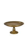 WJ Sampson Antique Gold Cake Stand