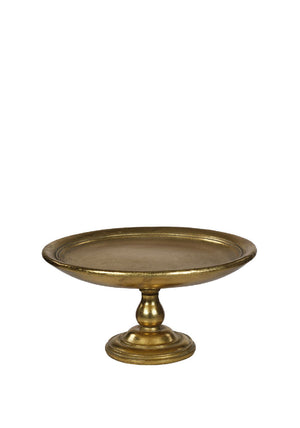WJ Sampson Antique Gold Cake Stand
