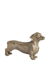 WJ Sampson Bert The Dachshund Gold Ornament