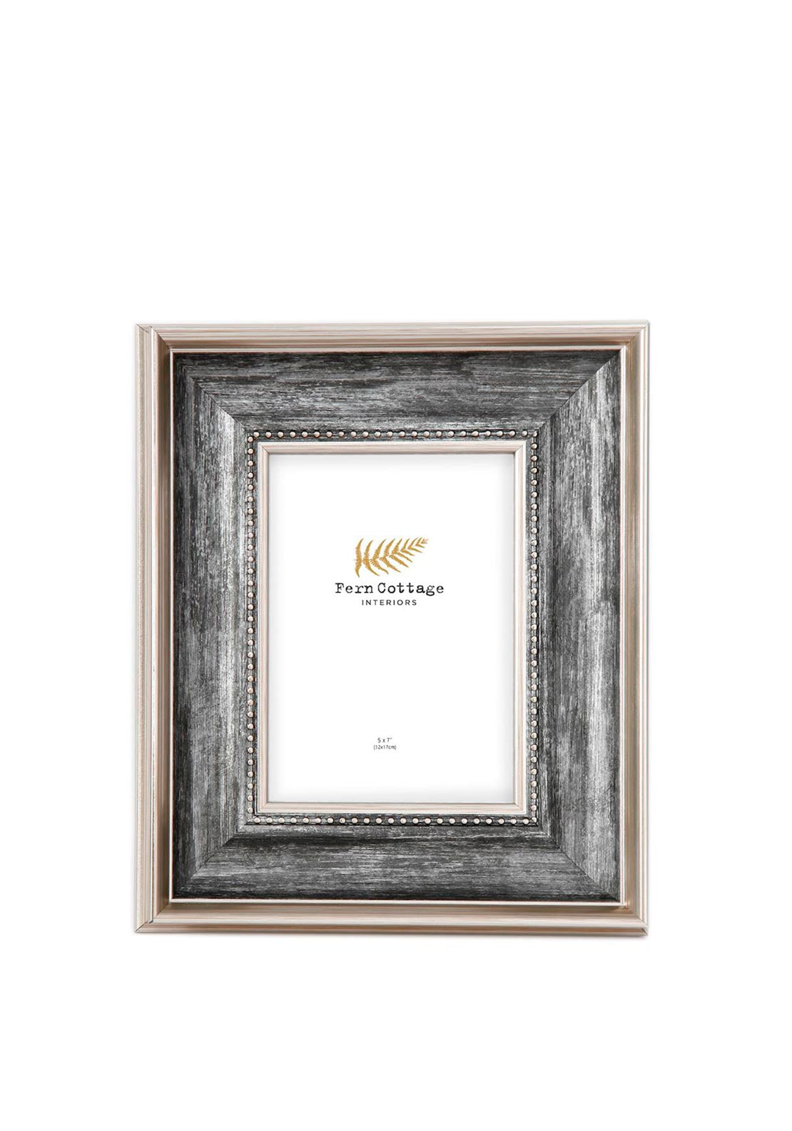 WJ Sampson Distressed Pewter Frame, 5x7