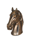WJ Sampson Brass Horse Head Sculpture