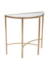 WJ Sampson Half Moon Gold Table