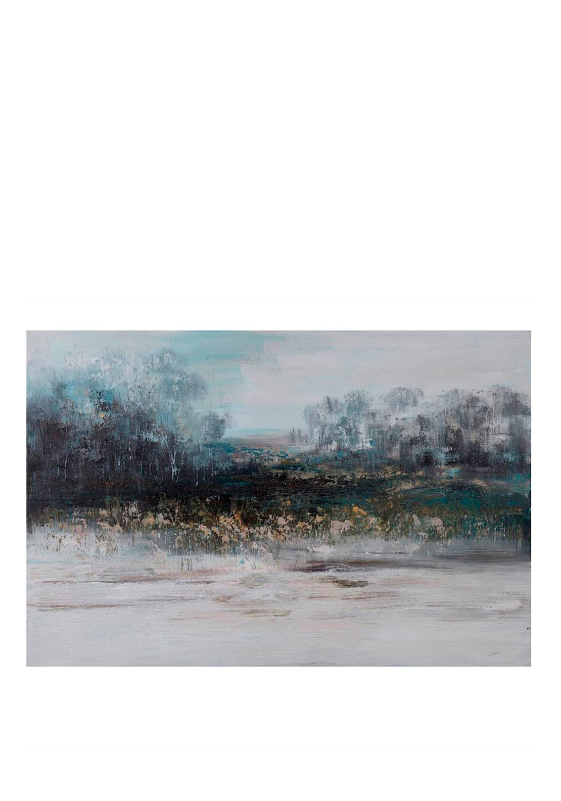 WJ Sampson Winter Scene Wall Piece
