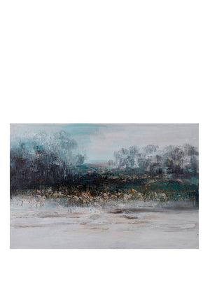 WJ Sampson Winter Scene Wall Piece
