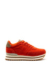Woden Nora III Suede Platform Trainers, Red