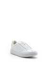 Woden Pernille Leather Classic Trainer, White