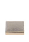 Glamour Ava Diamante Shimmer Clutch Bag, Gold