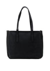 Zen Collection Studded Large Shopper Bag, Black
