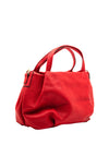 Zen Collection Hobo Style Small Grab Bag, Red