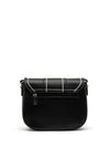 Zen Collection Flap Small Crossbody Bag, Black