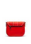 Zen Collection Flap Small Crossbody Bag, Red