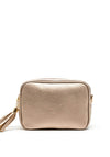 Krisana Glitter Strap Dual Compartment Crossbody Bag, Rose Gold
