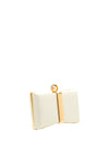 Zen Collection Bow Pearl Clasp Clutch Bag, Gold