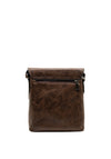 Zen Collection Satchel Medium Crossbody Bag, Brown