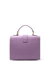 Zen Collection Small Studded Shoulder Bag, Purple