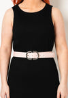 Seventy1 Half Ring Buckle Belt, Pink