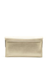 Pomares Shimmer Clutch Bag, Gold