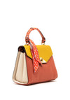 Zen Collection Colour Block Grab Bag, Brick Red