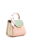 Zen Collection Colour Block Grab Bag, Pink