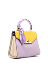 Zen Collection Colour Block Grab Bag, Purple