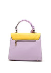 Zen Collection Colour Block Grab Bag, Purple