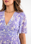 Seventy1 One Size Chiffon Mini Dress, Lilac