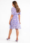 Seventy1 One Size Chiffon Mini Dress, Lilac