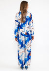 Seventy1 One Size Shirt & Trouser Two Piece, Blue Multi