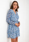 Seventy1 One Size Ditsy Floral Mini Dress, Blue