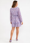 Seventy1 One Size Ditsy Floral Mini Dress, Lilac