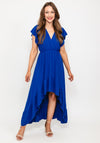 Seventy1 One Size Tiered Maxi Dress, Royal Blue